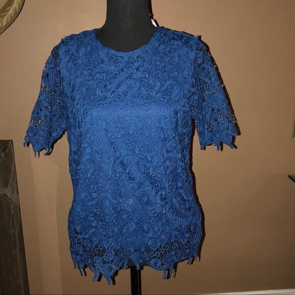 Philosophy Tops - Philosophy Lacy Blouse NWT